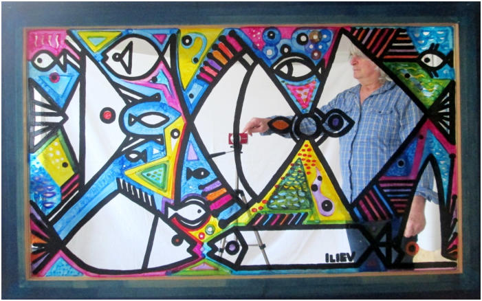 ObjektNr.13  Spiegel  120x75cm