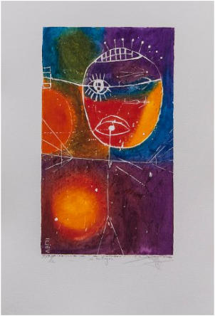 Nr. 10 "L’ Embrion"         40 x 23cm