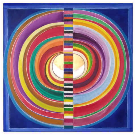 Nr.30    Oel auf Leinwand  100x100cm.