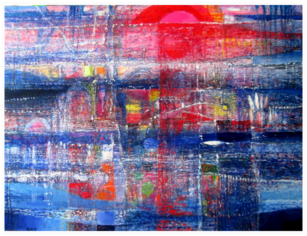 Nr.40   Oel auf Leinwand 60x80cm.
