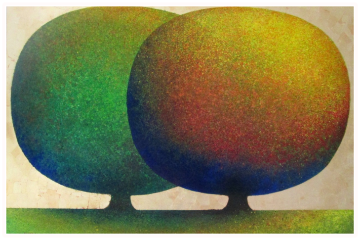 Nr.23    Oel auf Leinwand 70x100cm.