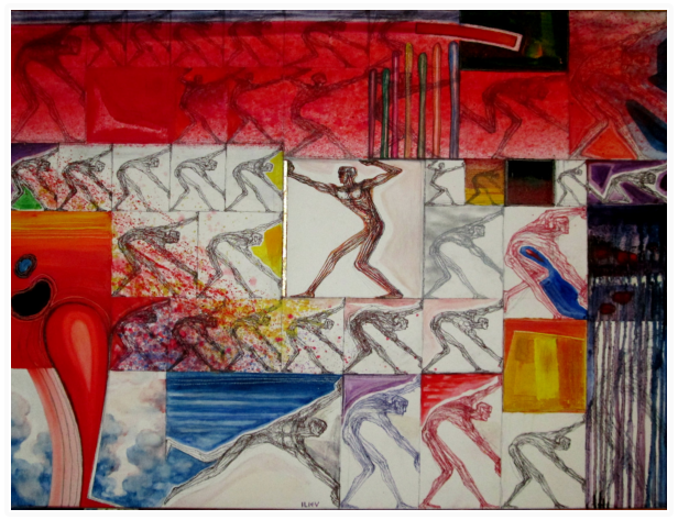 Nr.33   Oel auf Leinwand 60x80cm.